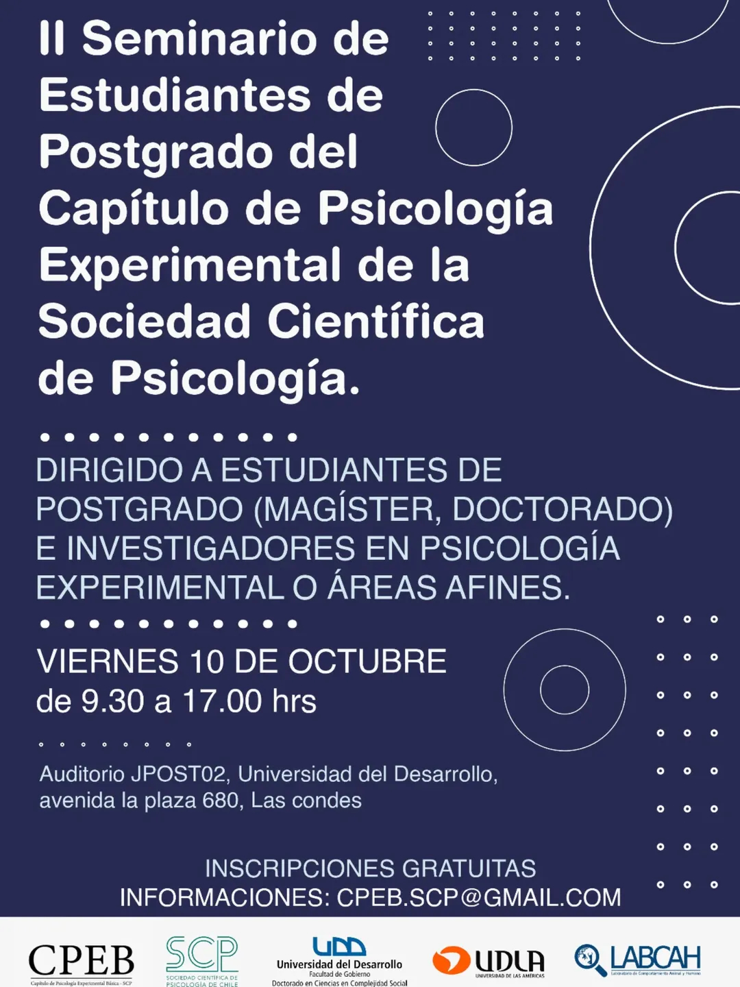 II Seminario de Estudiantes de Postgrado